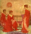 Armonía en color carne y rojo James Abbott McNeill Whistler